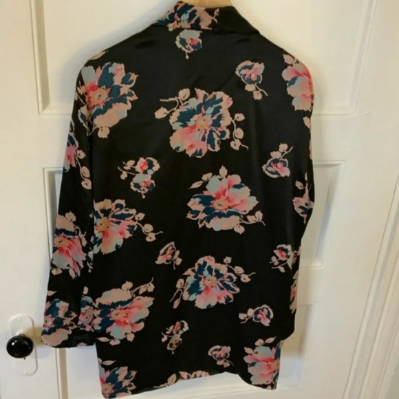 Anthropologie Oversized Floral Blazer - Picture 2 of 4